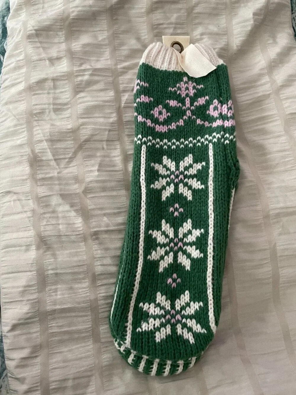 Free People Snowflake Slipper Socks-NWT